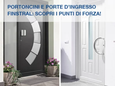 Portoncini e porte d’ingresso Finstral